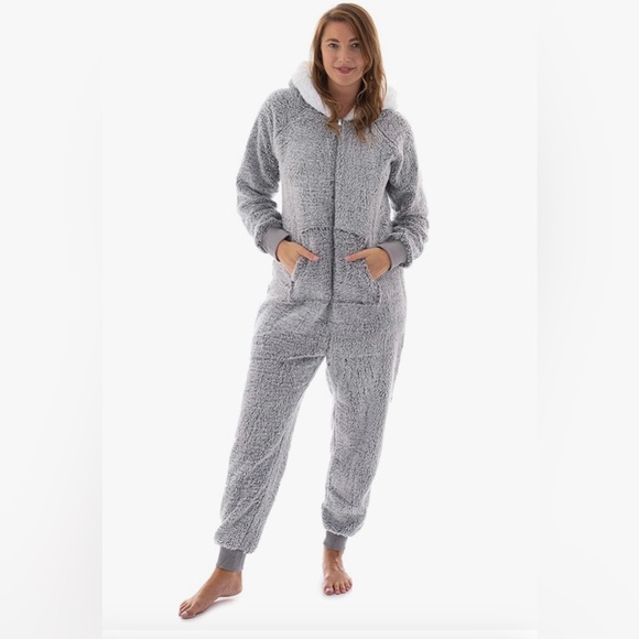 The Big Softy - Adult Onesie Pajamas for Women, Teddy Fleece Womens Onesie Pj - Picture 1 of 5